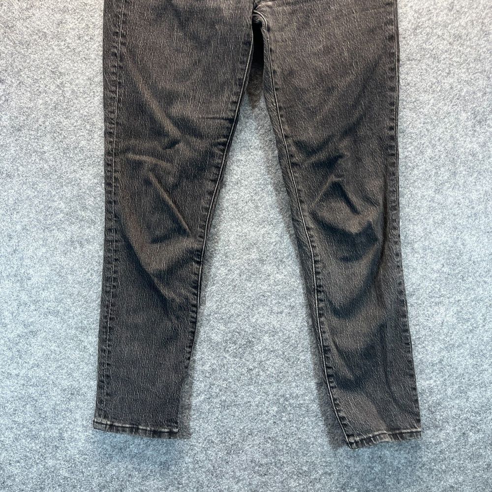 Madewell Jeans Womens‎ 23 The Perfect Vintage Jean Straight Leg Black Stretch - Picture 2 of 14